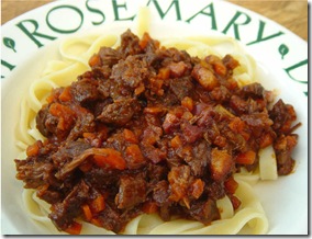 Venison Pasta Sauce